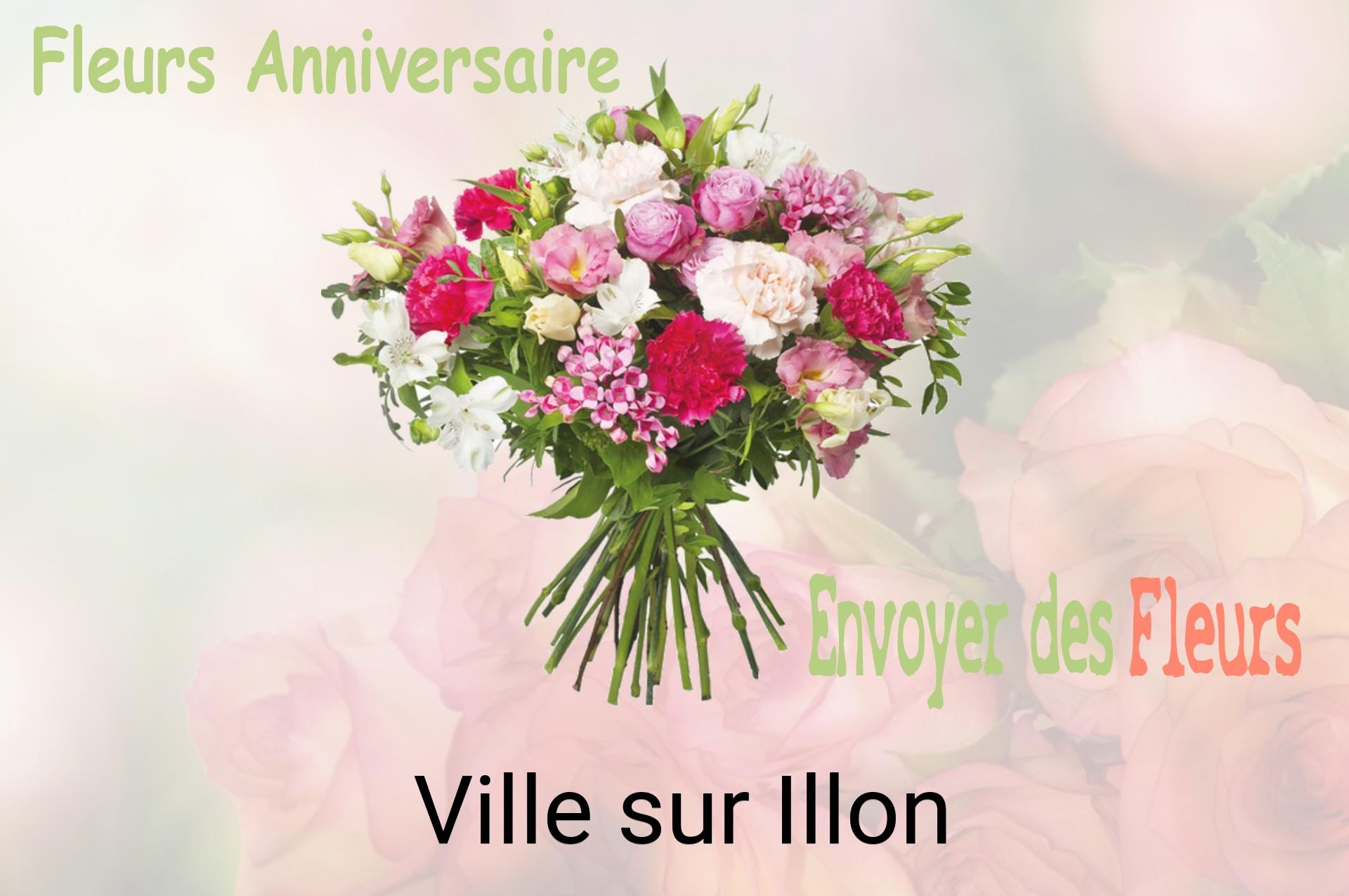 Bouquet de fleurs d’anniversaire livré à Ville-sur-Illon